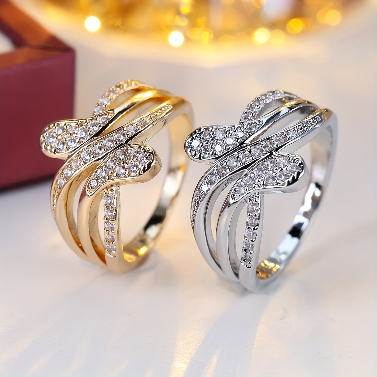 Stylish Ring with Aid for Women on the Go